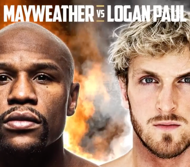 Floyd Mayweather y Logan Paul