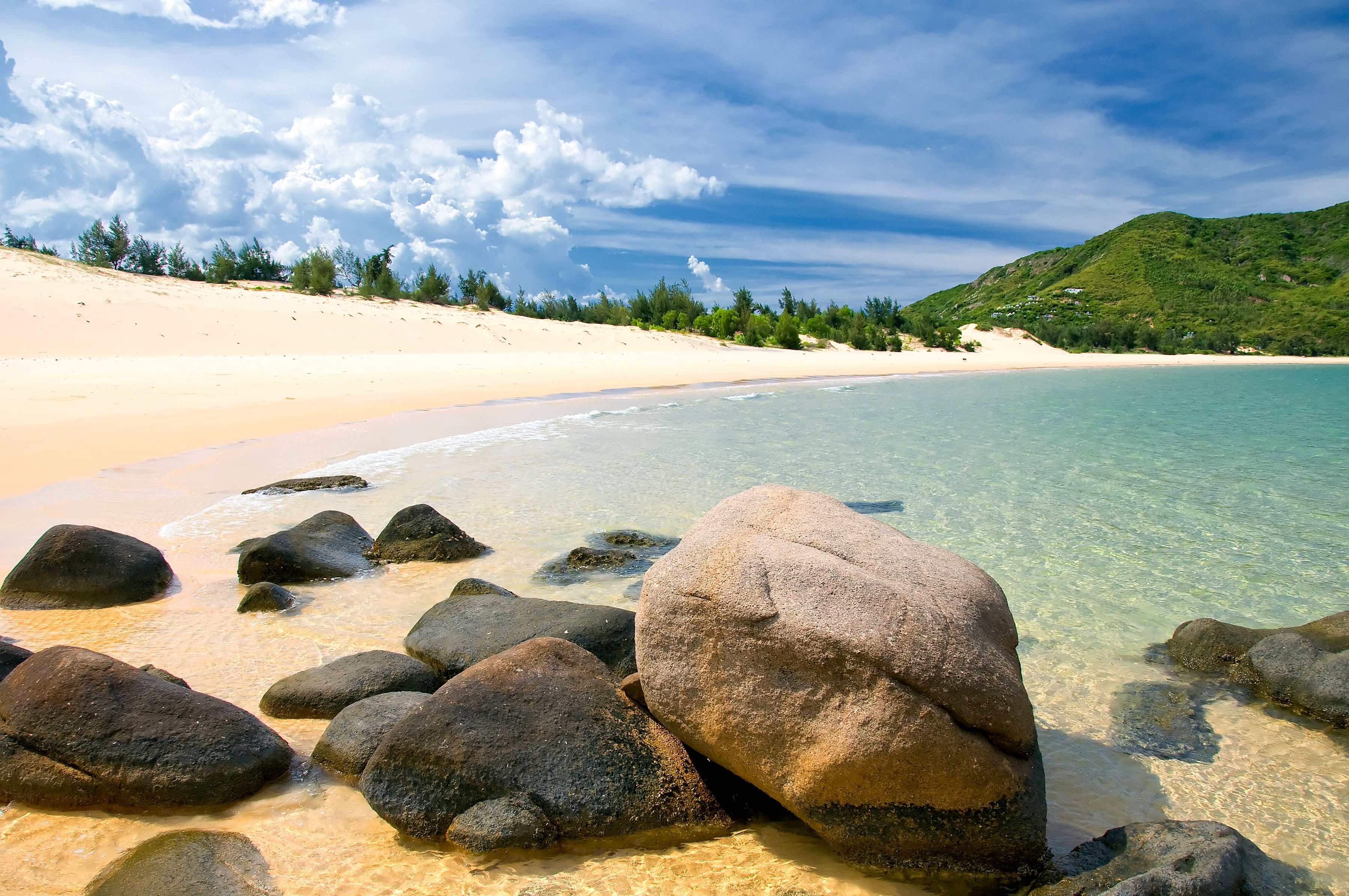 Quy Nhon beach on the island of Phu Quoc