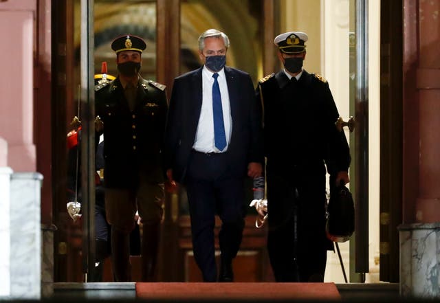 ARGENTINA-FERNÁNDEZ GABINETE