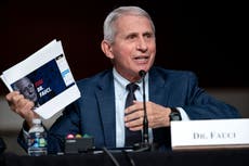 Fauci news - live: ‘Moron’ spat senator re-ups disclosure conspiracy as Rand Paul dismisses threats to doctor
