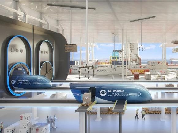 Virgin Hyperloop One collaborated with supply chain firm DP World in an effort to transport cargo at close to 1,000kph