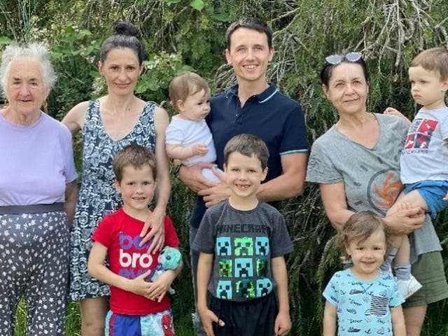 <p>A family of nine who fled the war in Ukraine have raised more than £12,000 to secure a home in the UK after reportedly being asked to move out by their original host family</p>