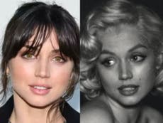 ‘I couldn’t let her go’: Ana de Armas says she visited Marilyn Monroe’s grave while filming Blonde 