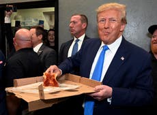 Trump news – live: Trump accuses China of ‘rape of America’ while plugging book as E Jean Carroll trial looms