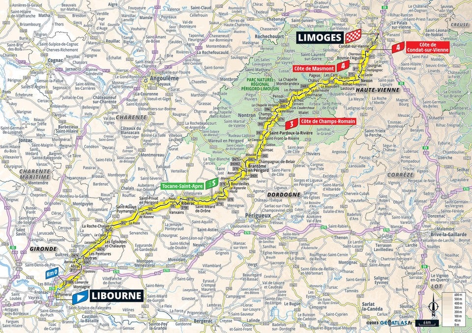 Stage 8 map