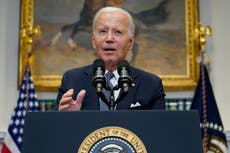 Biden renews call for assault weapons ban after ‘tragic and senseless’ spate of July 4 shootings