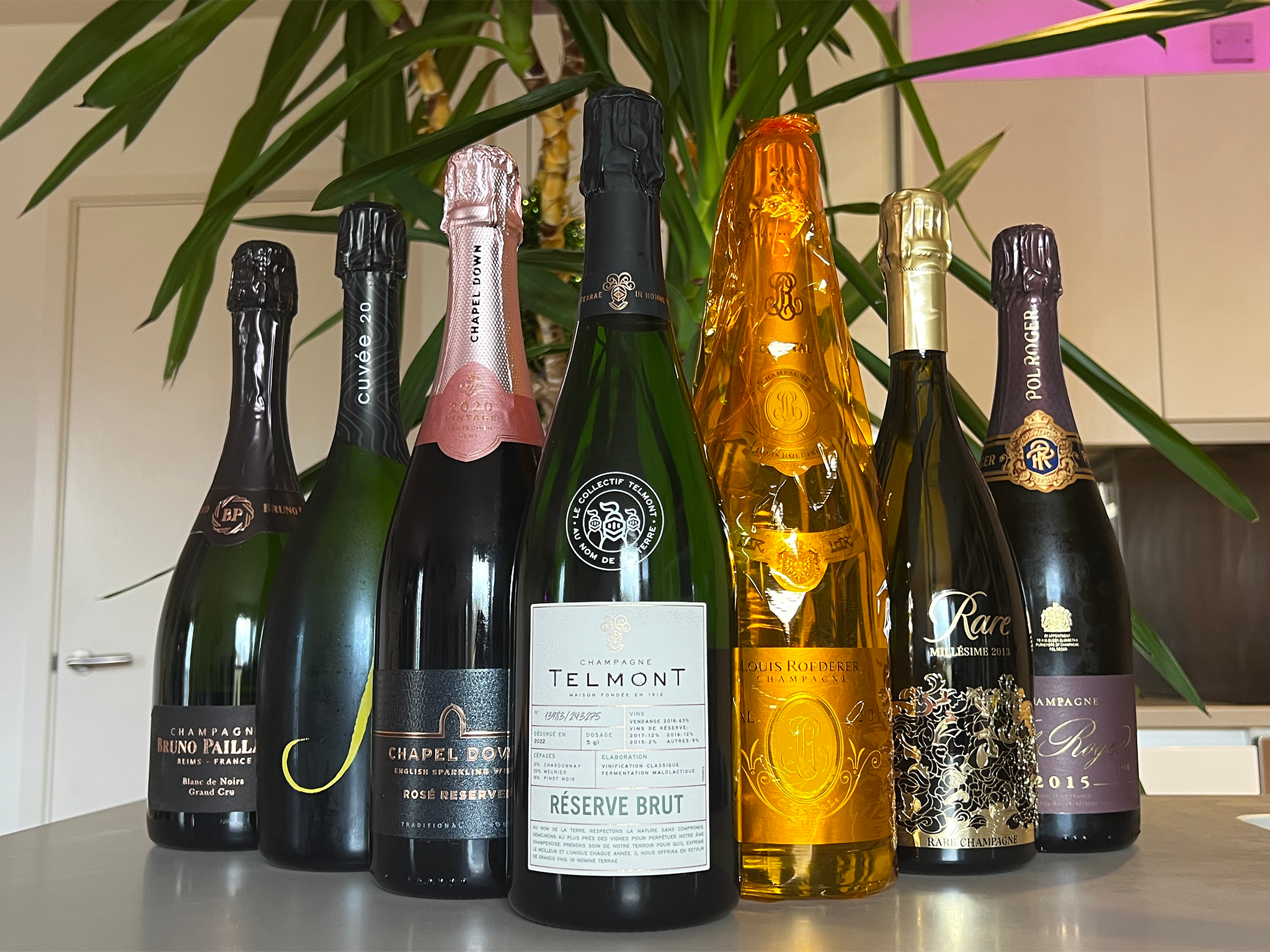 Some of the sparklers we popped the cork on