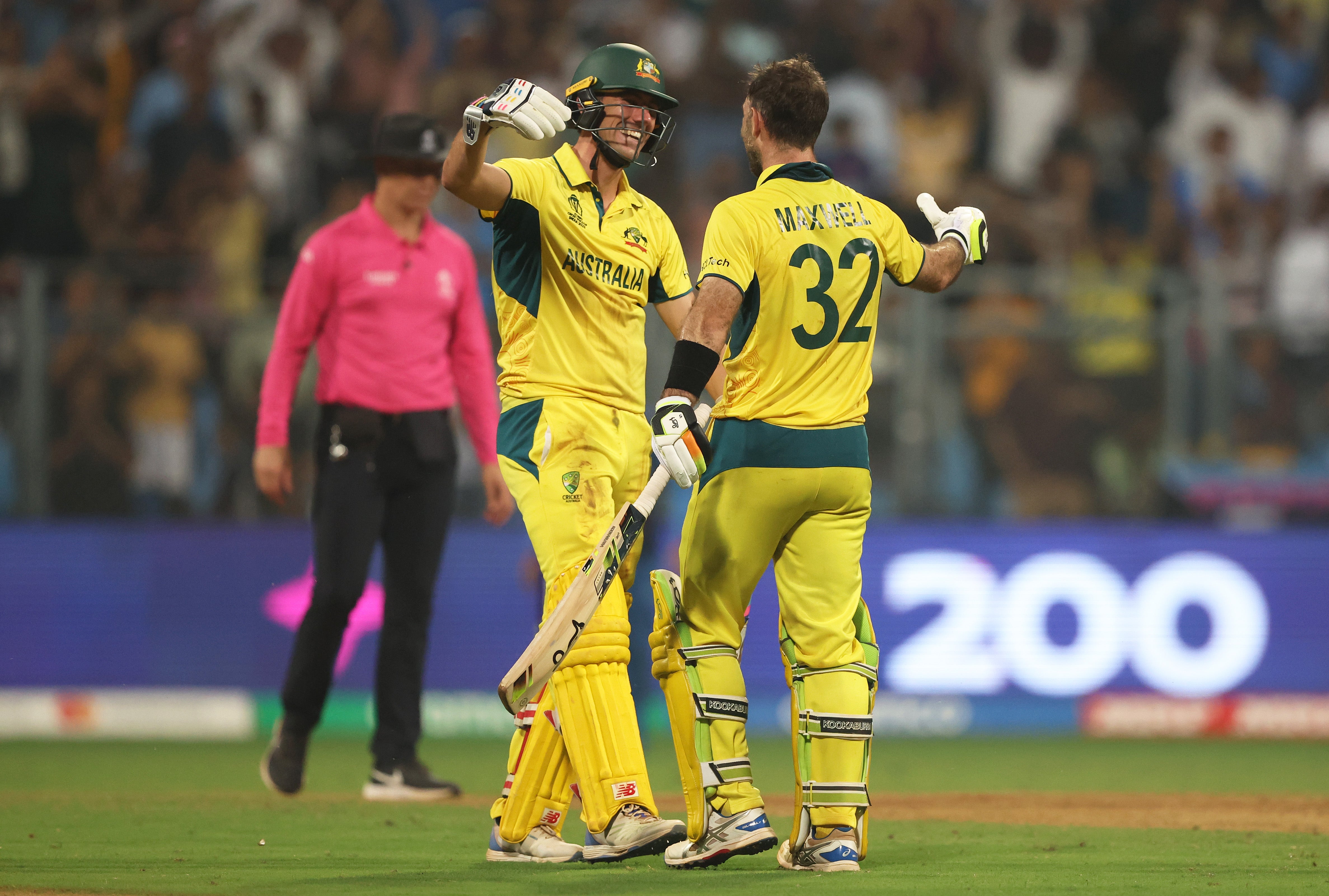 Australia celebrated a superb comeback win