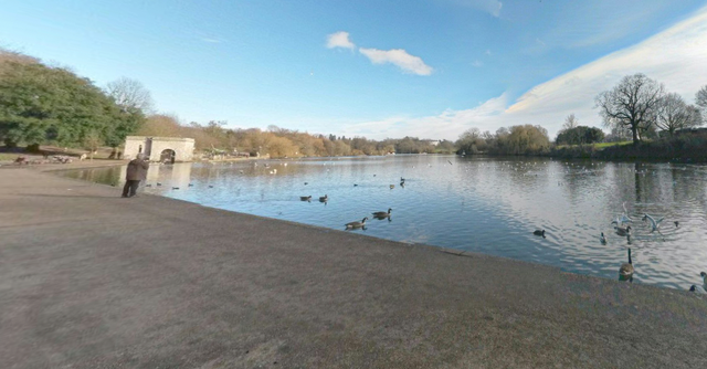 <p>Police found a body in Mote Park, Maidstone on Friday </p>