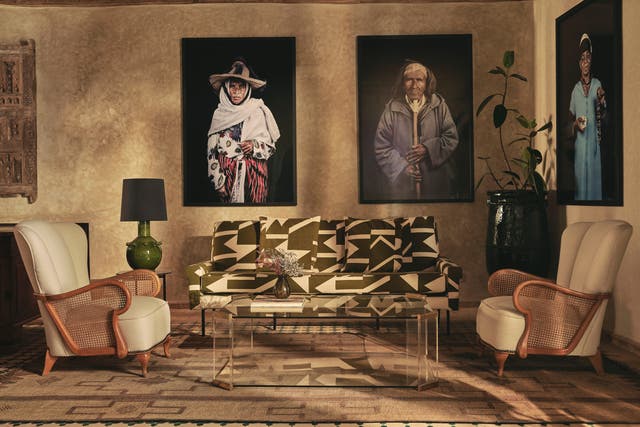 <p>Riad hotel IZZA celebrates local Moroccan artists, as well as paying homage to Marrakech’s most famed past visitors</p>