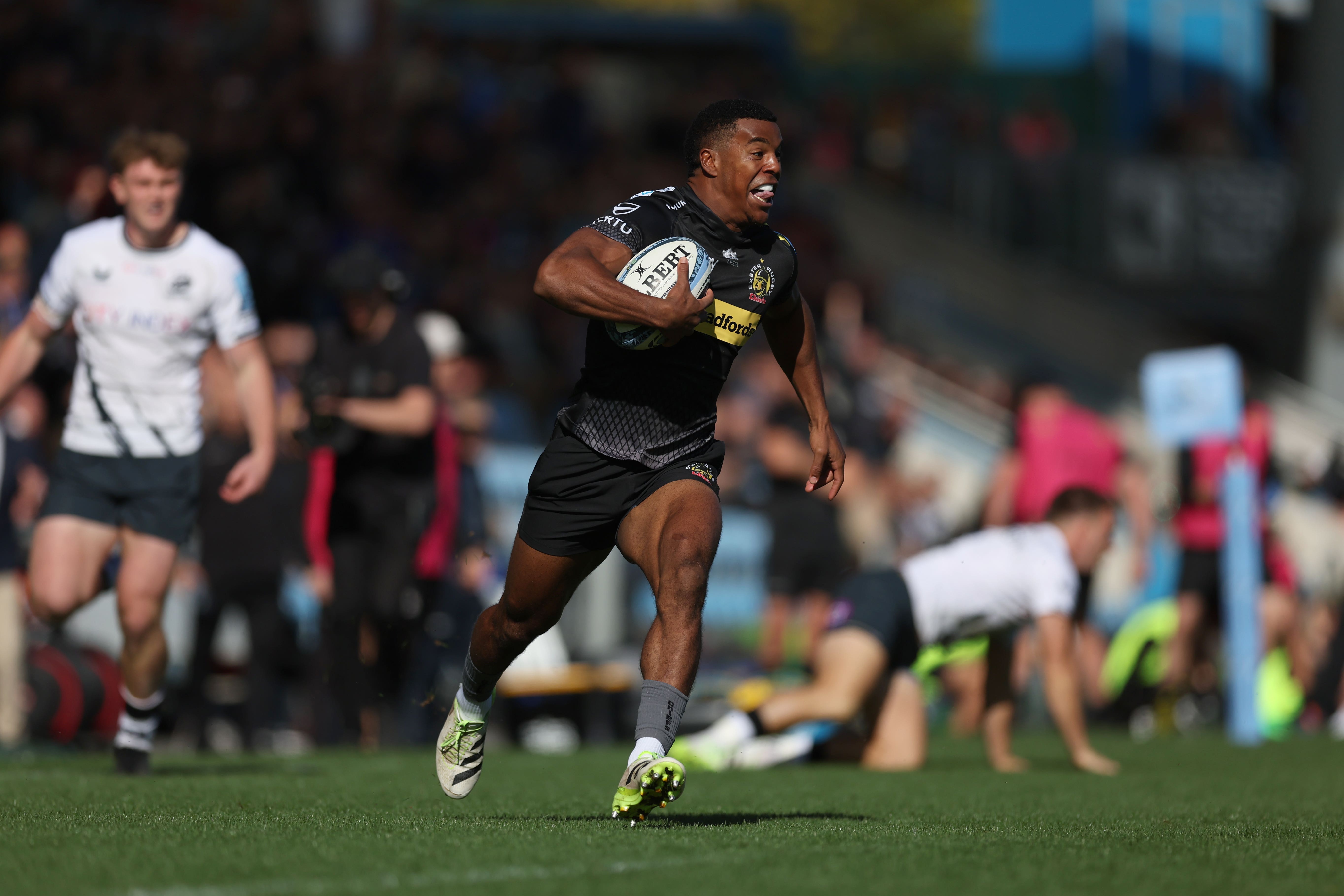 Immanuel Feyi-Wasobo has impressed for Exeter this season (Steven Paston/PA)