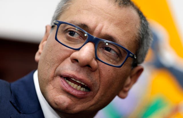COLOMBIA-ECUADOR EXVICEPRESIDENTE
