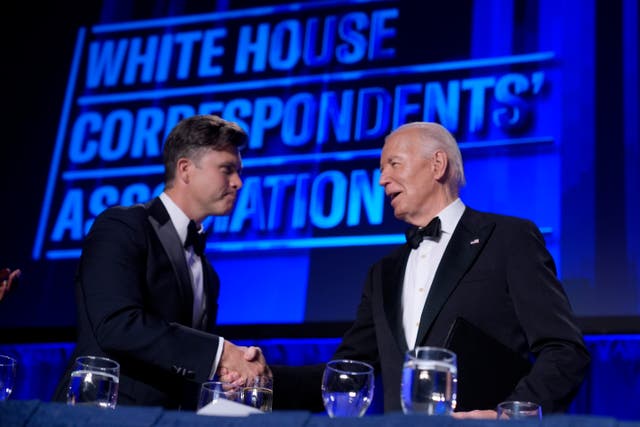 EEUU-BIDEN-CENA DE CORRESPONSALES