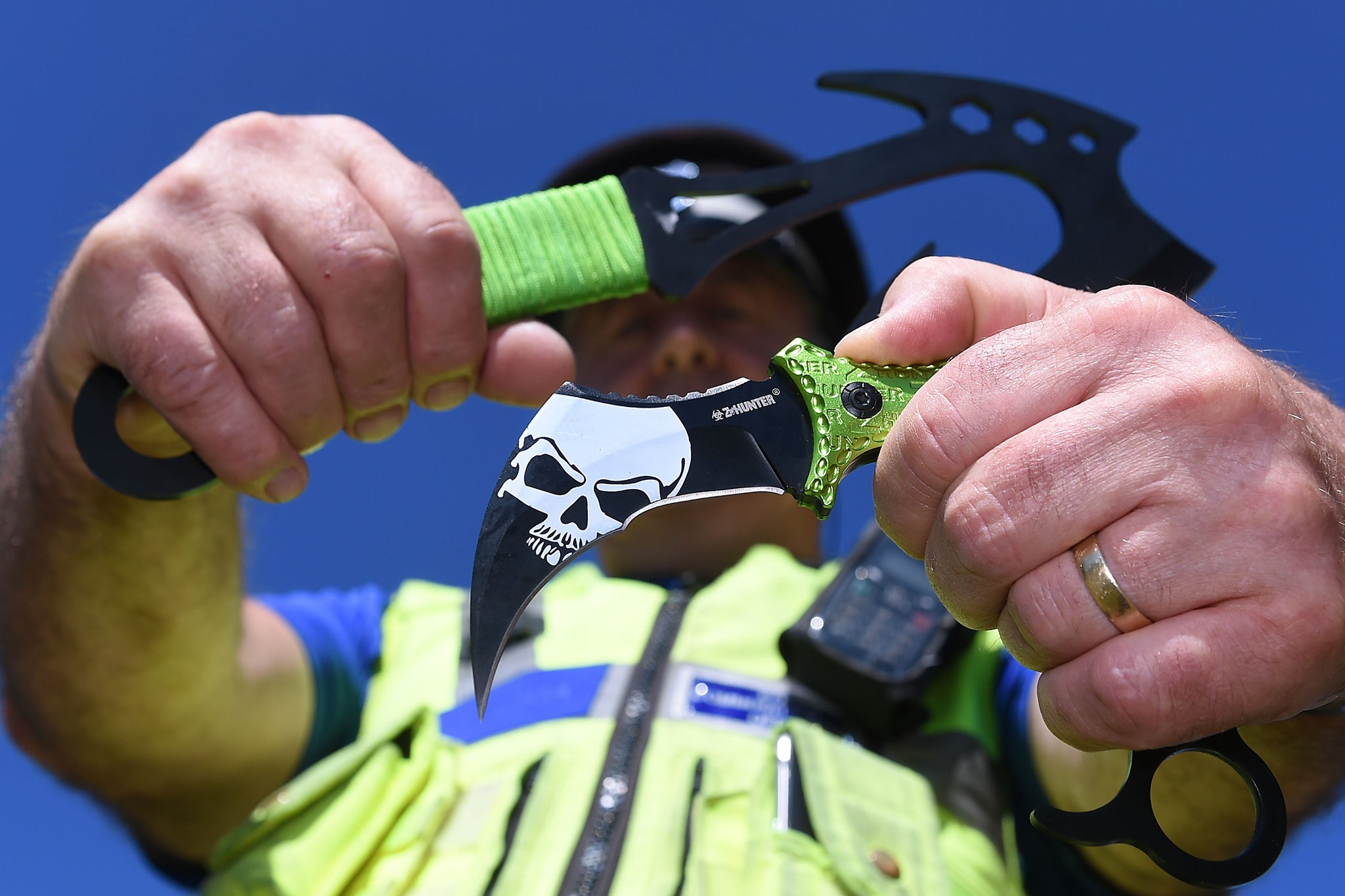 Police say they cannot solve knife crime alone