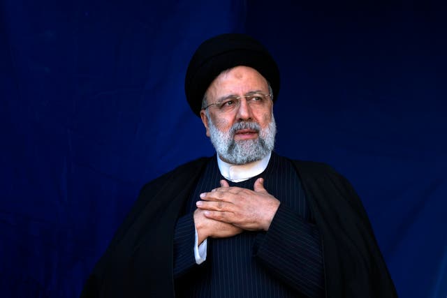 IRAN HELICOPTERO INCIDENTE