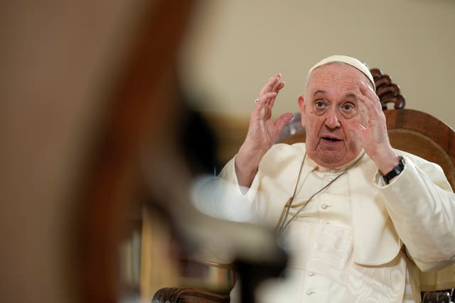 <p>File photo: Pope Francis </p>