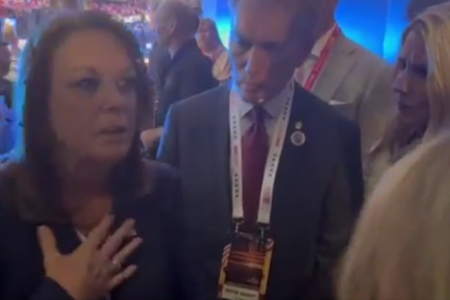 <p>Secret Service Director Kimberly Cheatle is confronted by Republican senators at the RNC in Milwaukee on July 17 2024 over potential security failings related to the attempted assassination of Donald Trump</p>