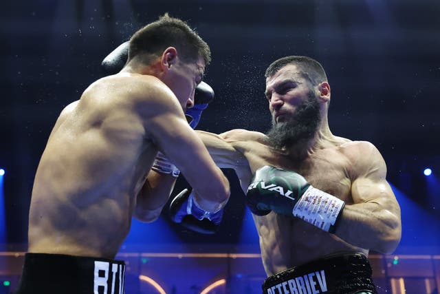 <p>Dmitry Bivol (left) will face Artur Beterbiev in a rematch on 22 February </p>