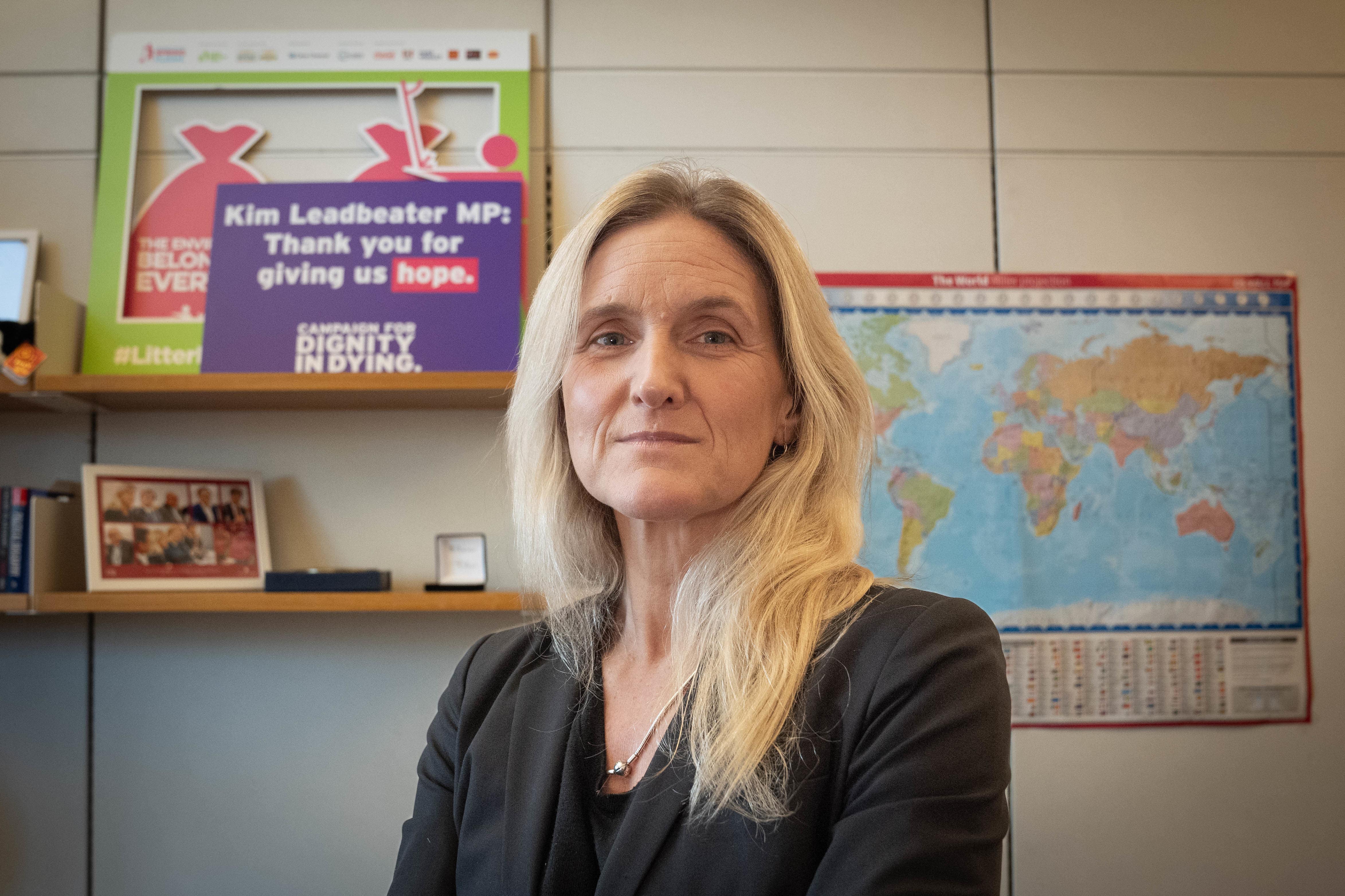 Labour MP Kim Leadbeater says her assisted dying Bill was taking the right route through Parliament in bringing in discussion and scrutiny