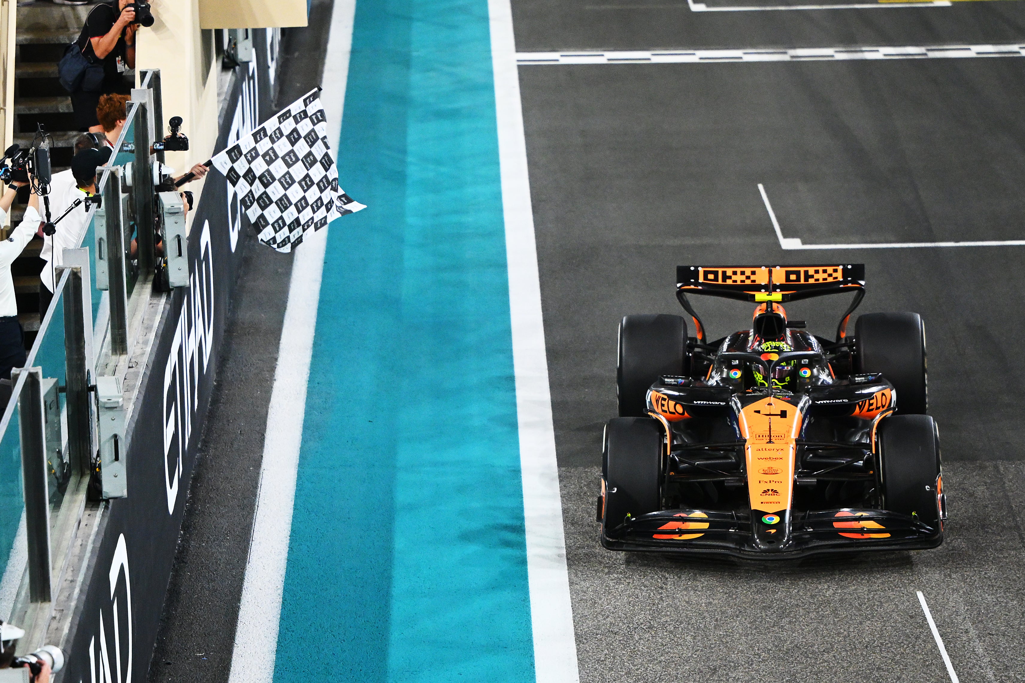 Interval simply means the time gap between the named driver and the one ahead