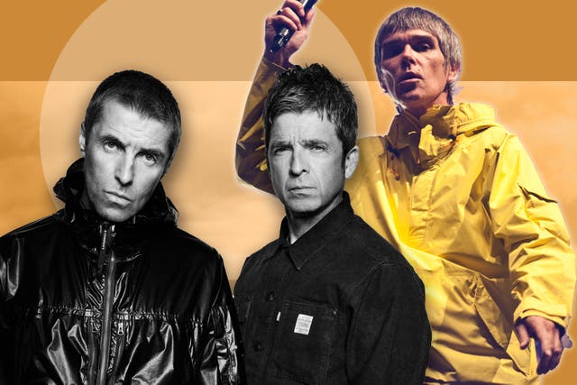 <p>Liam and Noel Gallagher are hoping to stage a comeback, much as Ian Brown’s Stone Roses did in 2011 </p>