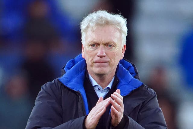 David Moyes’ Everton were knocked out of the FA Cup (Peter Byrne/PA).