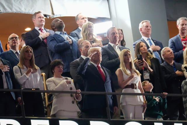 <p>Donald Trump shared a video of Taylor Swift being booed at the Super Bowl that was captioned: ‘The world is healing’</p>