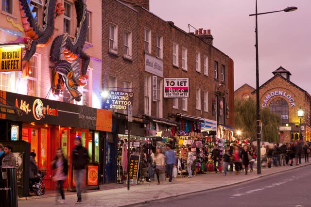 <p>Camden had 417 fast food outlets per 100,000 population in 2024, up sharply from 212 per 100,000 in 2017 (Werner Dieterich/Alamy)</p>