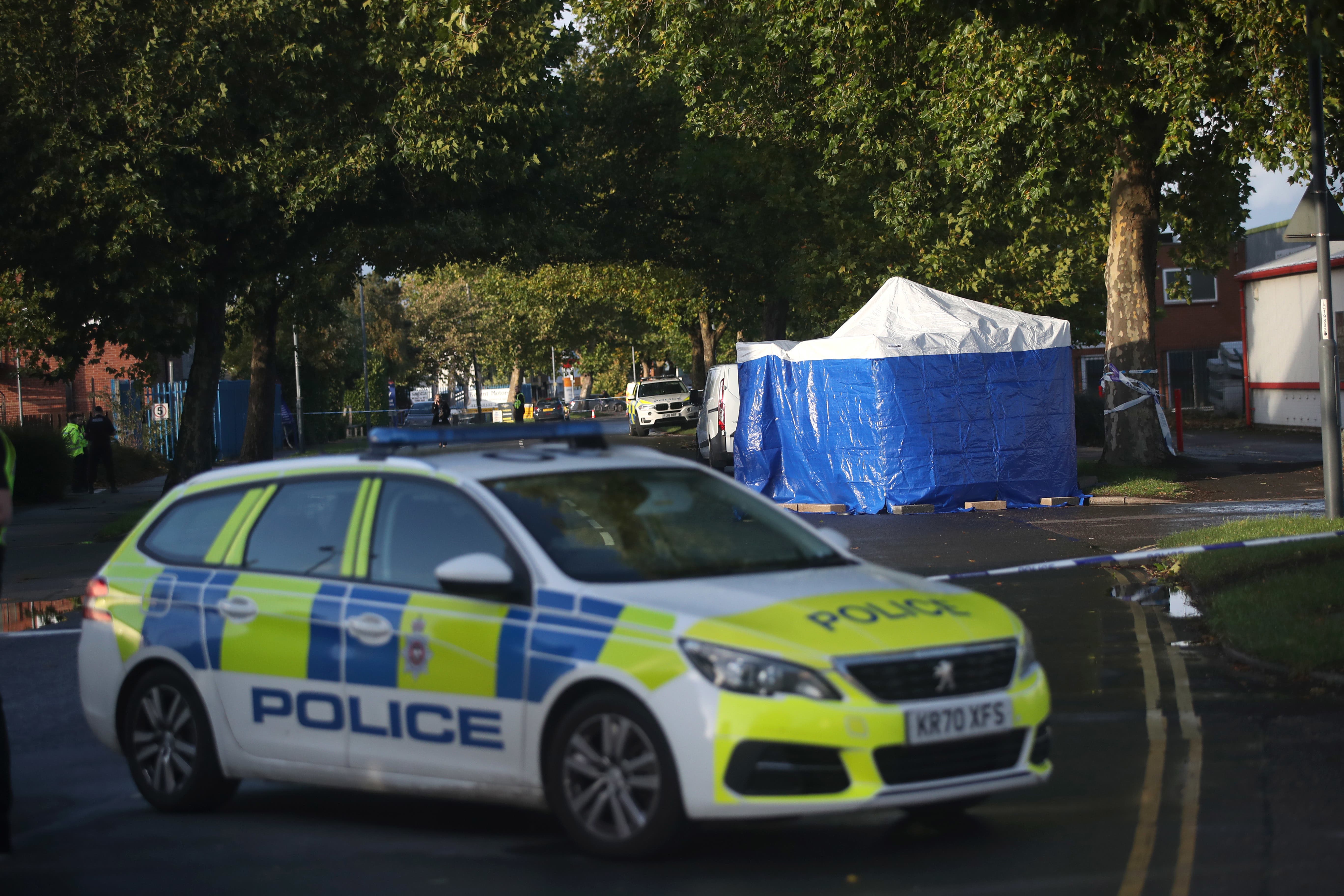 Marius Ciolac was shot dead outside a police station in Derby in October 2022 (Simon Marper/PA)