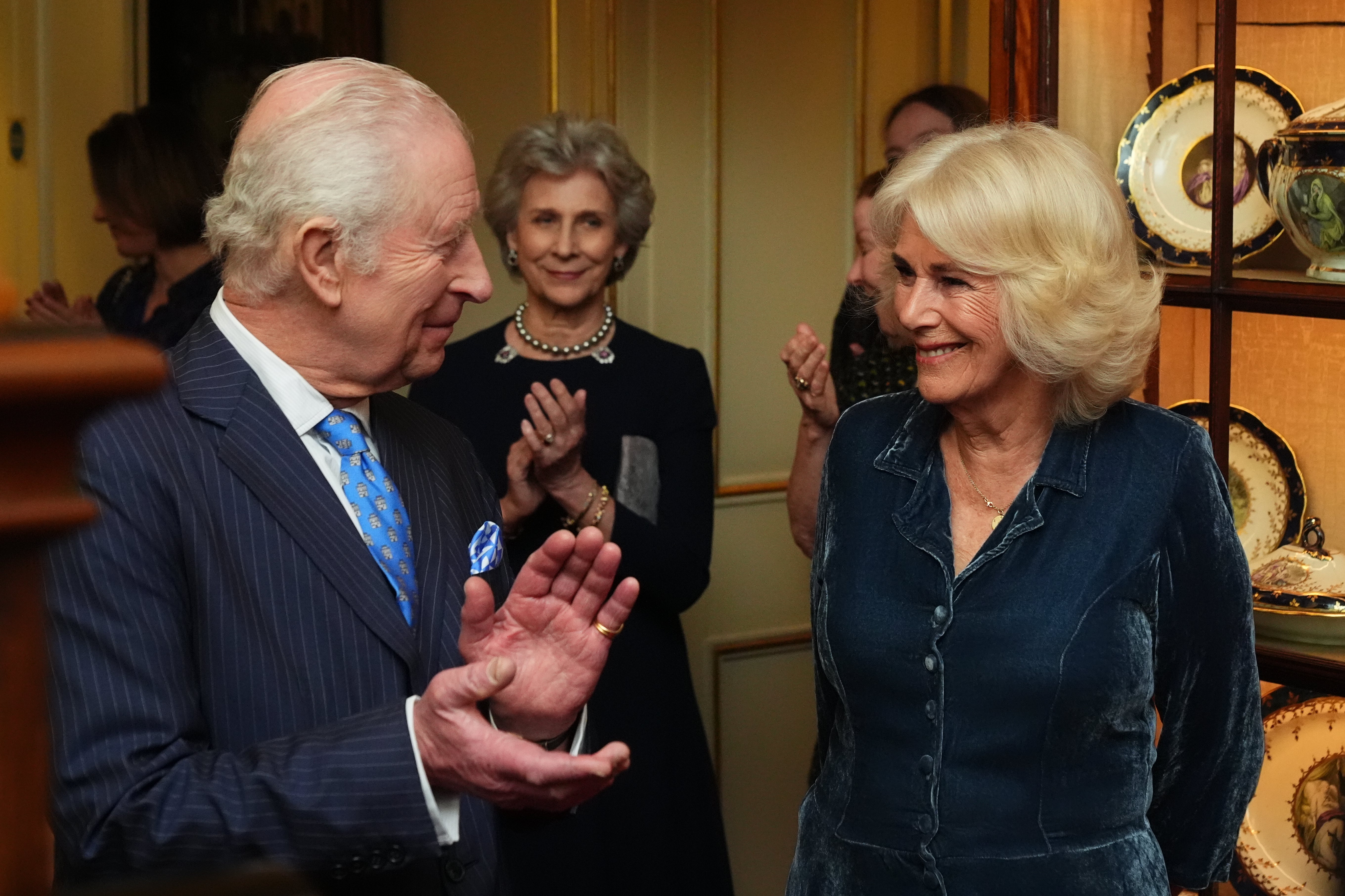 The King and Queen will host 400 guests from various UK news organisations to show support for local journalism on Wednesday.