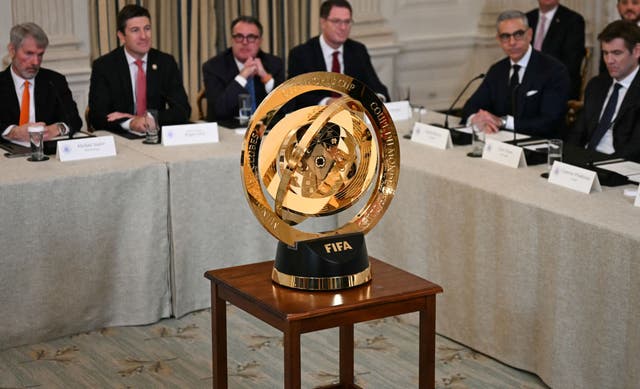<p>The tournament trophy was unveiled at the White House earlier this month </p>