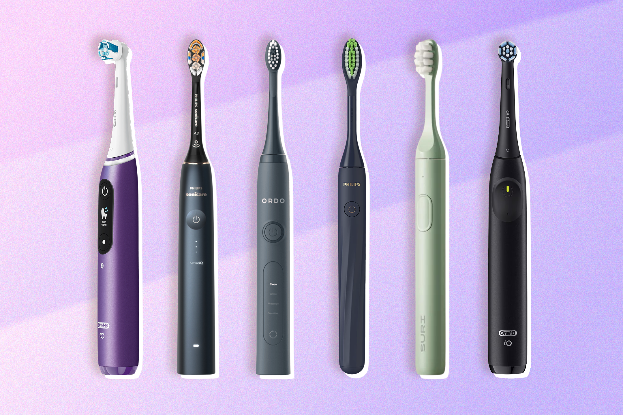 Make the switch from a manual toothbrush and you’ll notice the difference after just one clean