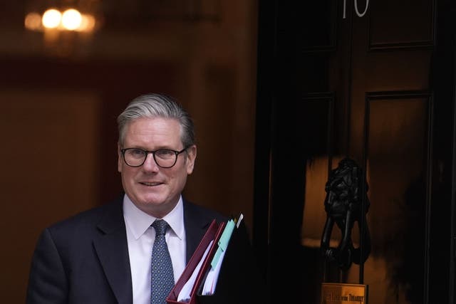 Prime Minister Sir Keir Starmer has said the Government has ‘prepared for all eventualities’ and is working with companies likely to be hit by US President Donald Trump’s tariffs (Jordan Pettitt/PA)