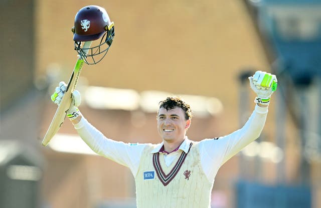 <p>Tom Banton compiled Somerset's highest-ever score in a fine start to his season</p>