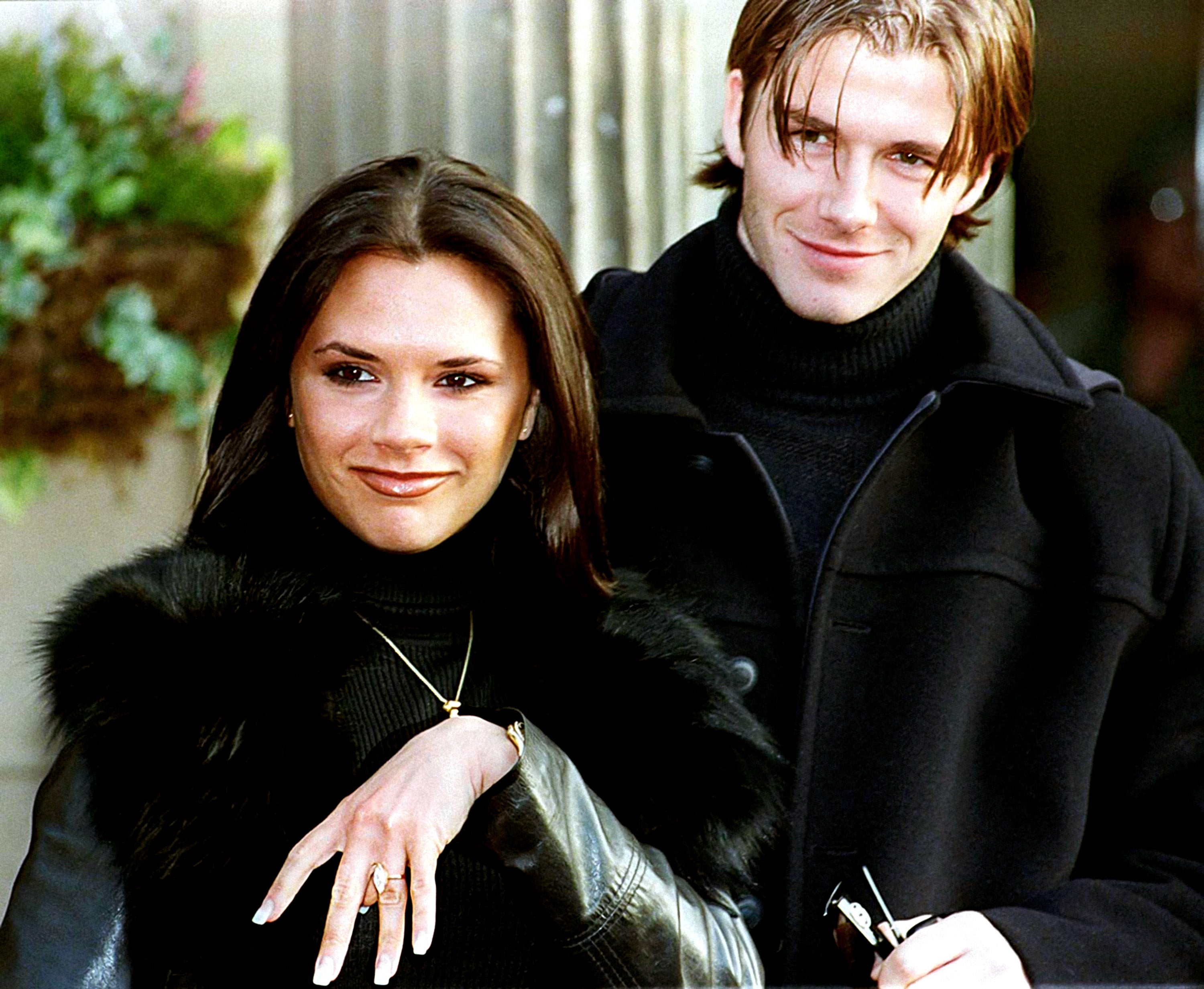 David Beckham got engaged to Victoria in 1998 (John Giles/PA)