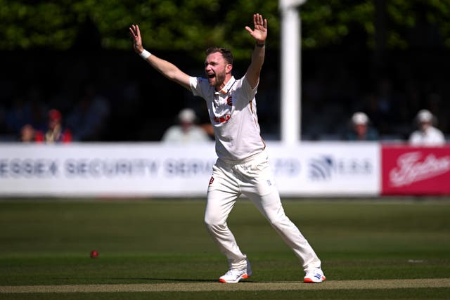 <p>Sam Cook appears in line for a Test call-up after an impresssive winter</p>