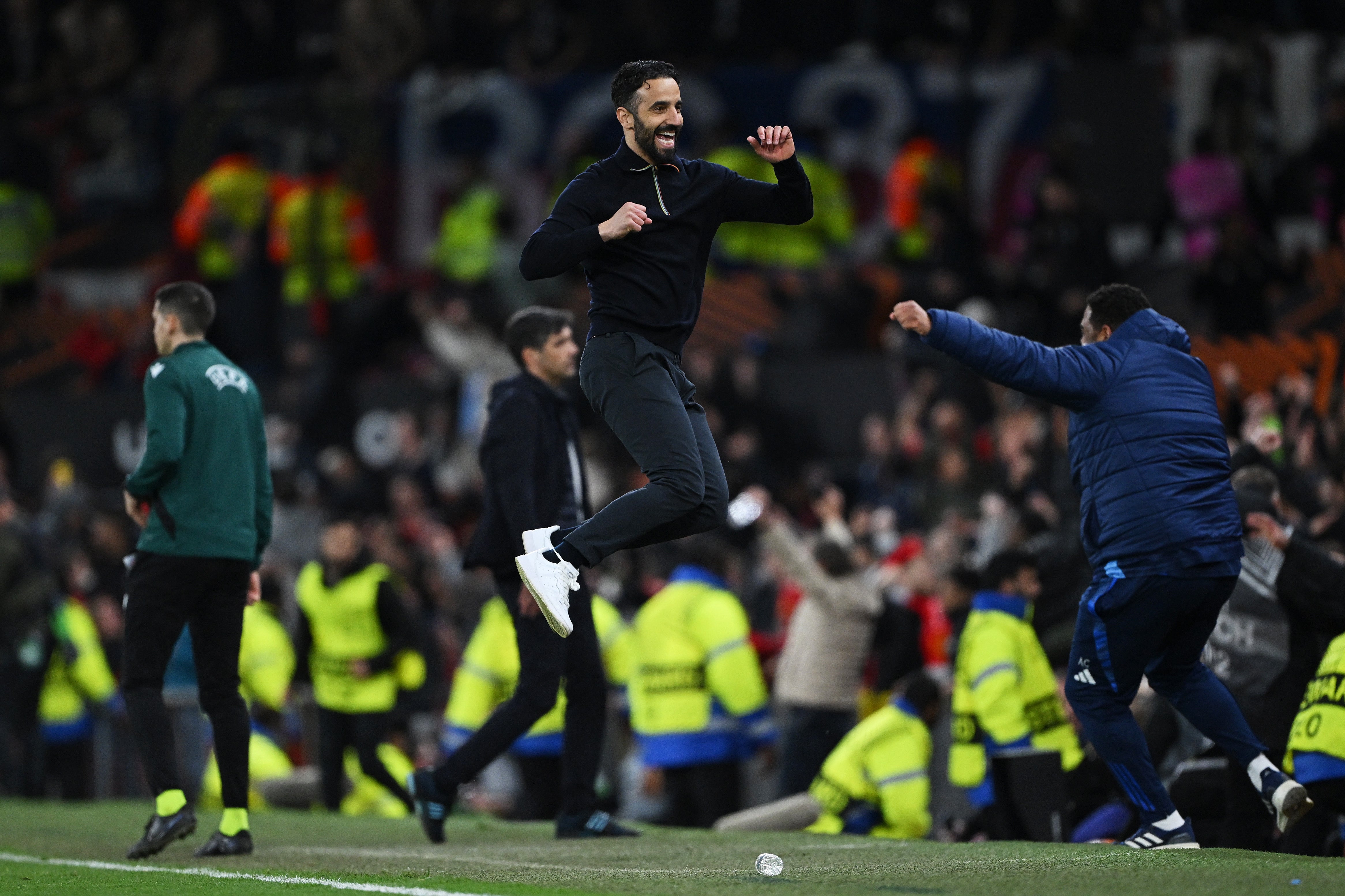 Ruben Amorim was pleased with Manchester United's comeback win over Lyon