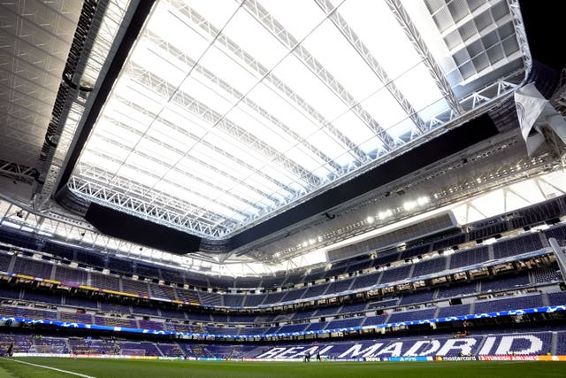 Real Madrid issued a strong-worded statement about the officials ahead of the Copa del Rey final with Barcelona (Nick Potts/PA)