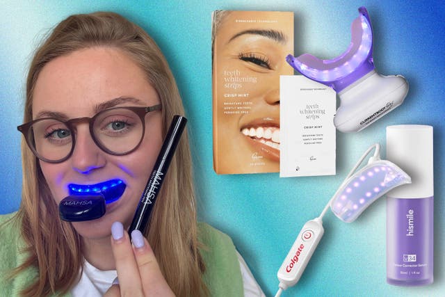 <p>We tested a variety of teeth whitening treatments over the course of many months</p>