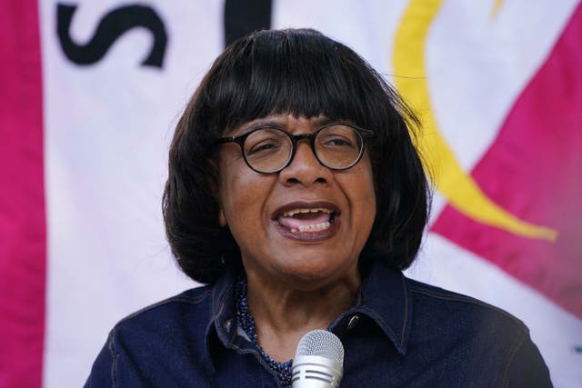 Different sentencing approaches for offenders based on their race and religion would ensure ‘everybody is treated the same’ under the law, Diane Abbott said (PA)