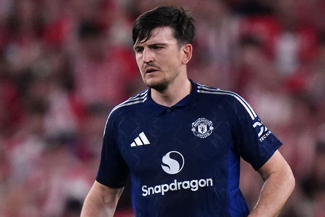 Harry Maguire helped Manchester United to a memorable win in Bilbao (Bradley Collyer/PA)