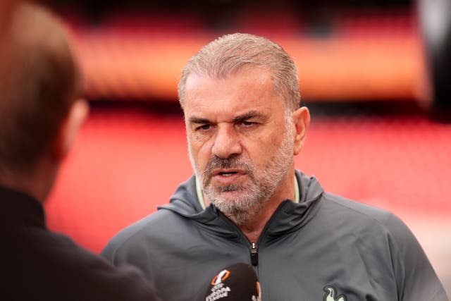 <p>Ange Postecoglou says he is only focused on winning the Europa League and hasn't thought about his future after that</p>