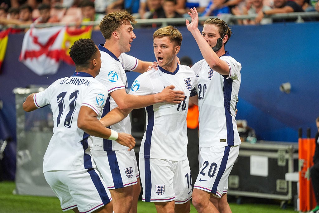 England emulated their exploits of the 2023 final to beat Spain in the Euros