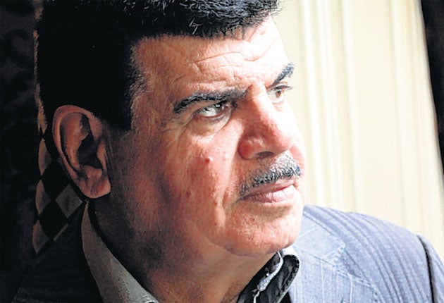 Colonel Daoud Mousa, father of Iraqi civilian Baha Mousa who died
while in British military custody in Basra in 2003, pictured in London
this week. 'I am still seeking justice,' he says