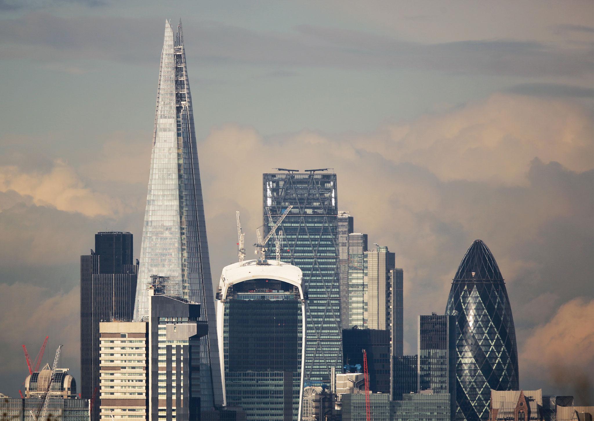 The City of London's skyline