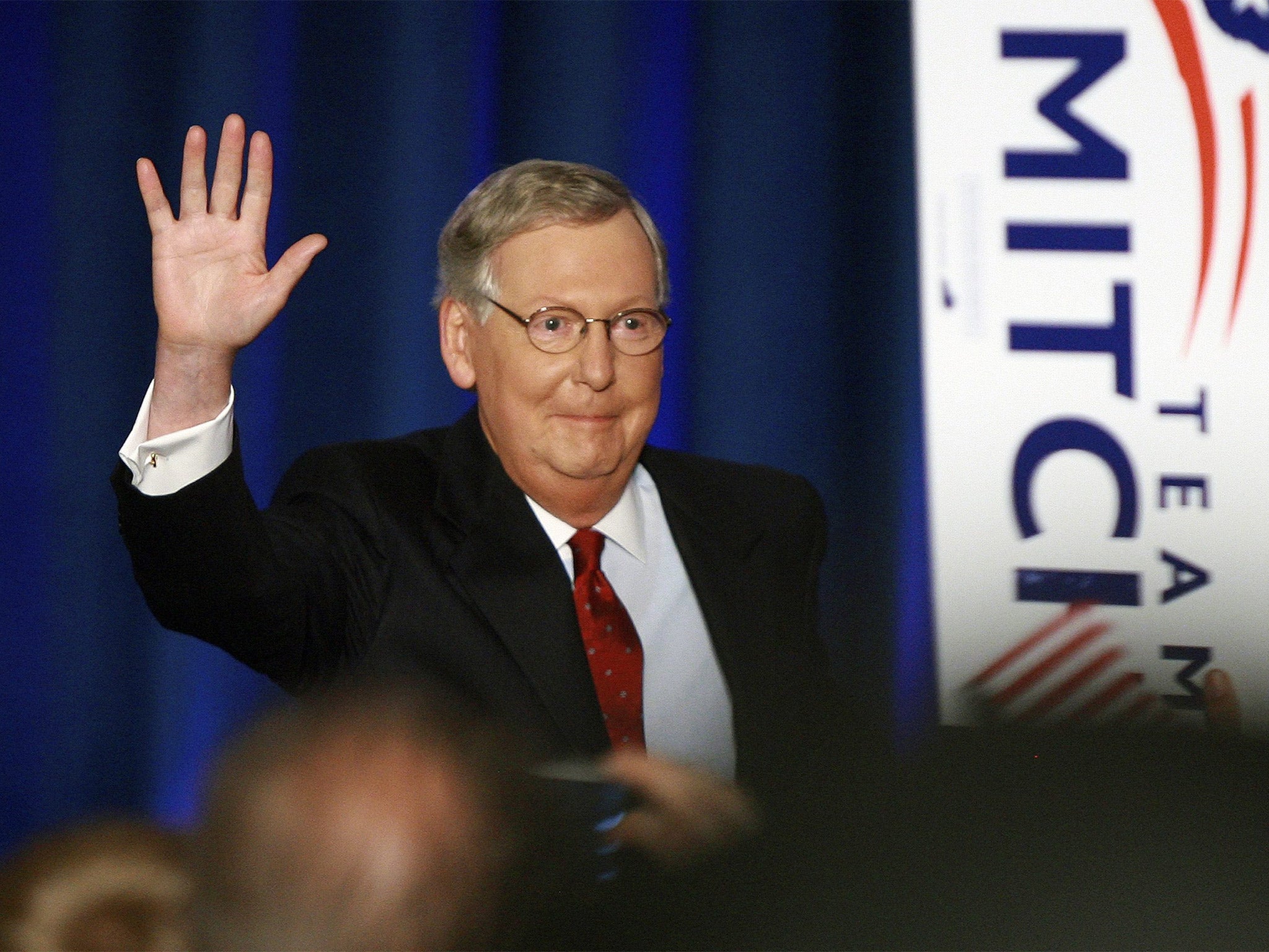 Mitch McConnell has been criticised by Democrats