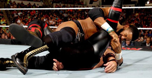 Darren Young picks up the win for the Prime Time Players