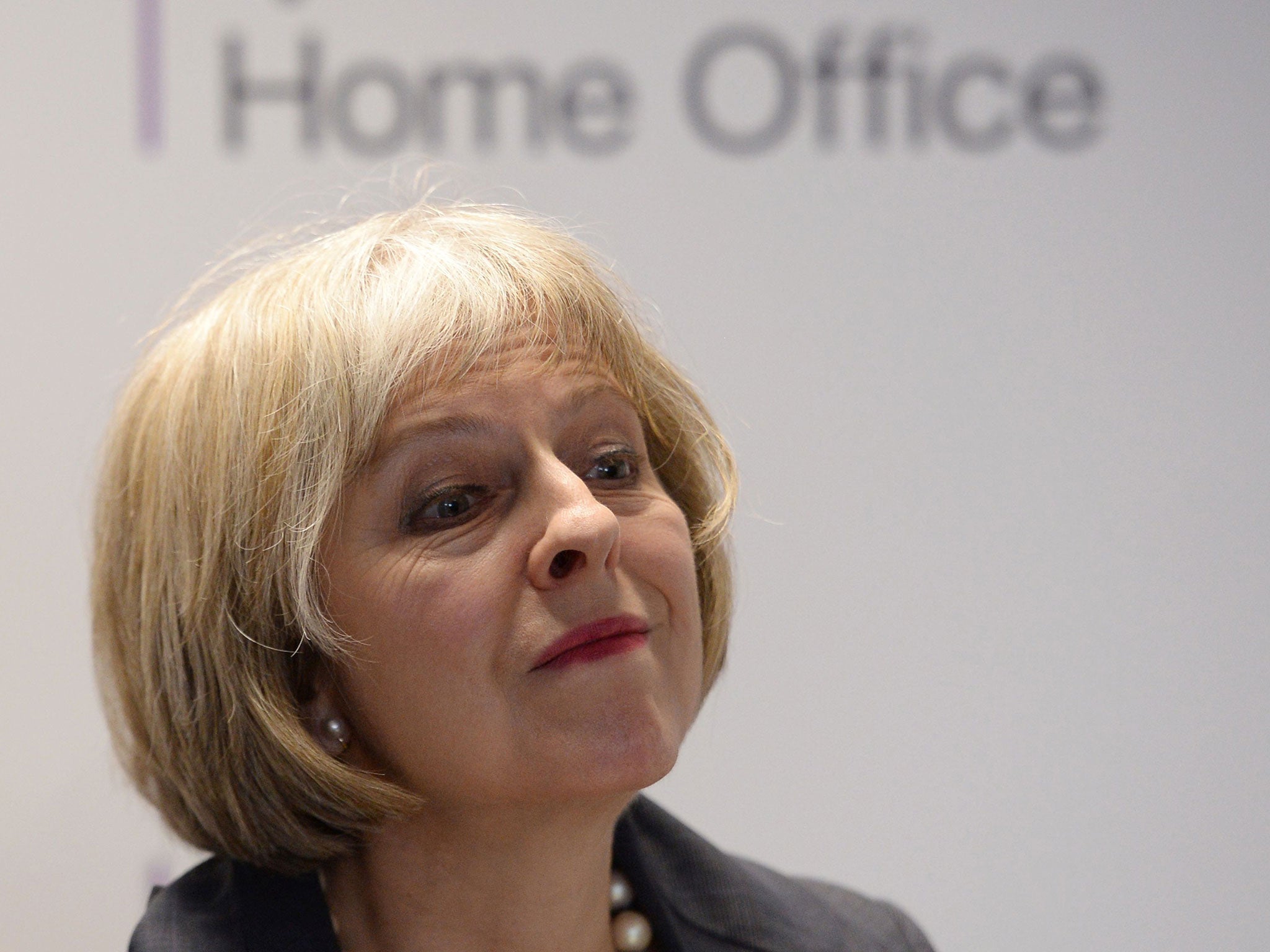 Home Secretary Theresa May
