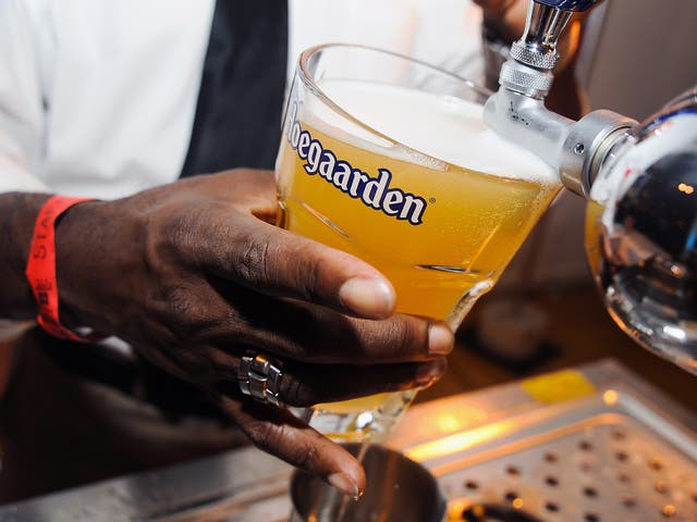AB InBev makes hundreds of leading brands including Stella Artois and Hoegaarden