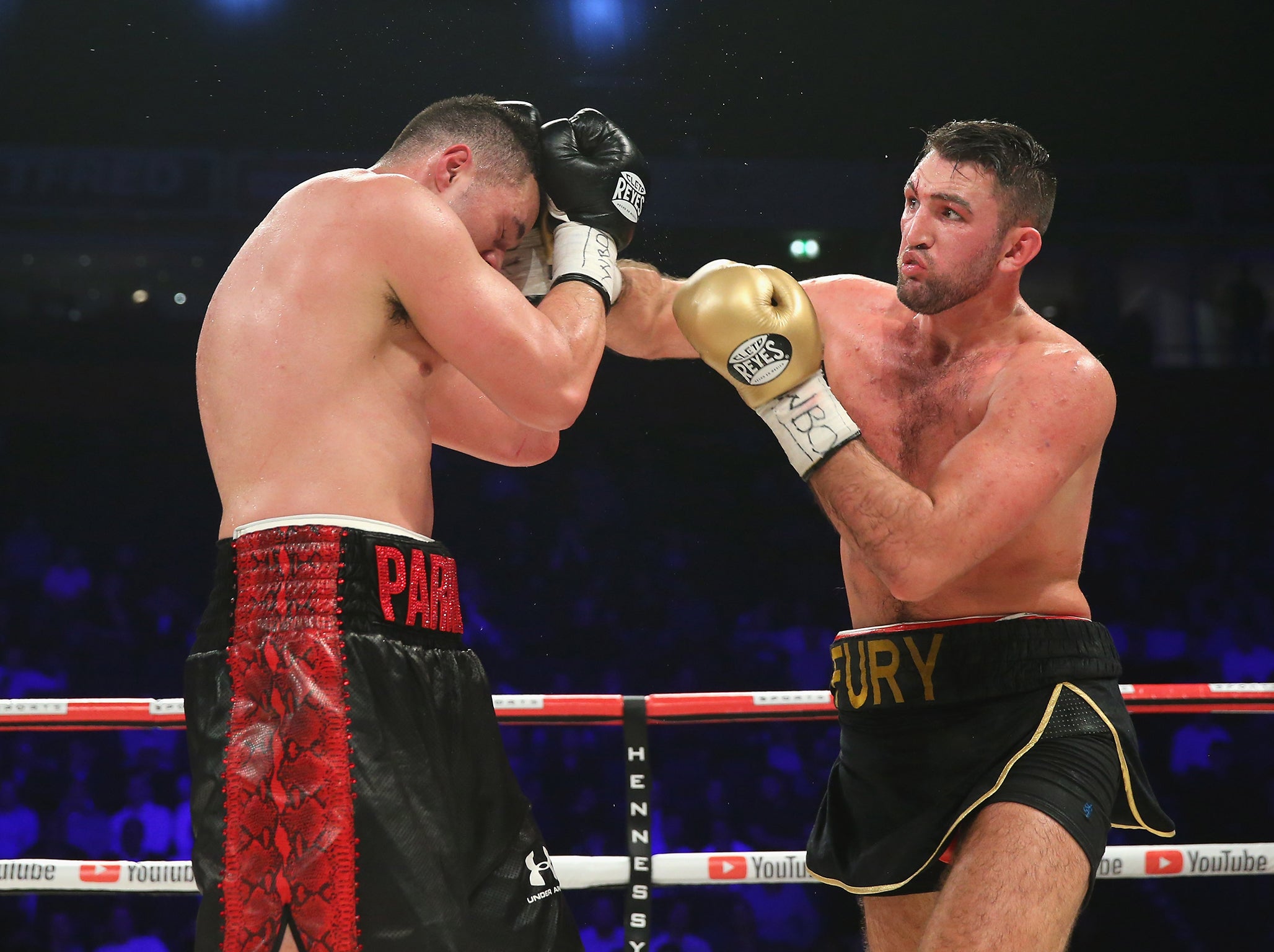 
Hughie Fury lost to Joseph Parker last time out 